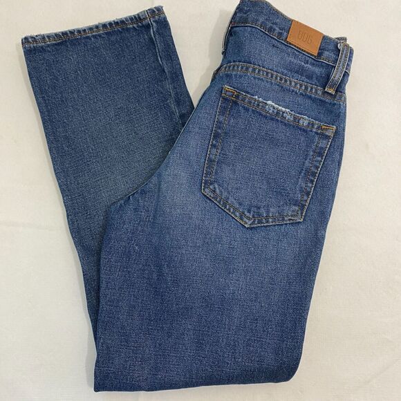Urban Outfitters BDG Vintage Boot Cut Button Fly Blue Denim Jeans Womens 26 - Picture 9 of 10